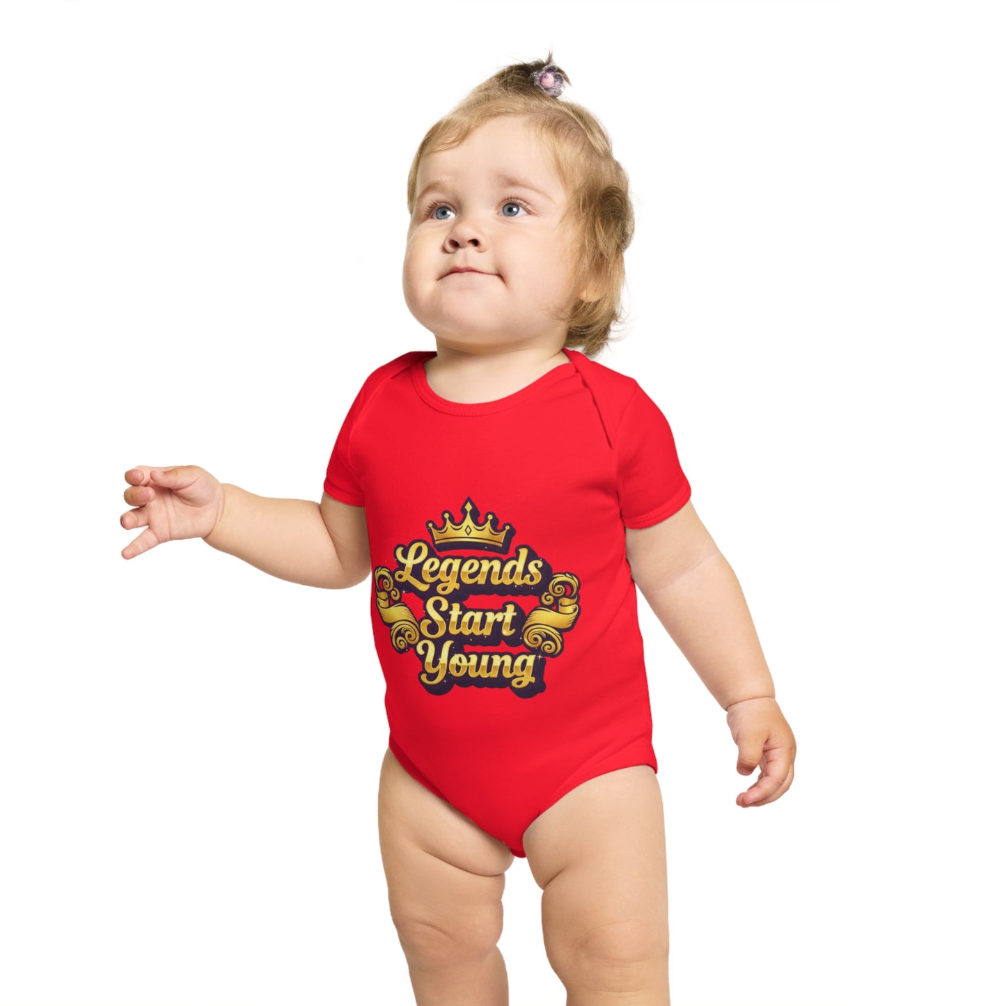 Legends Start Young Baby Bodysuit, Cute Baby Outfit, Newborn Gift, Baby Shower Gift, Toddler Apparel, Baby Clothes