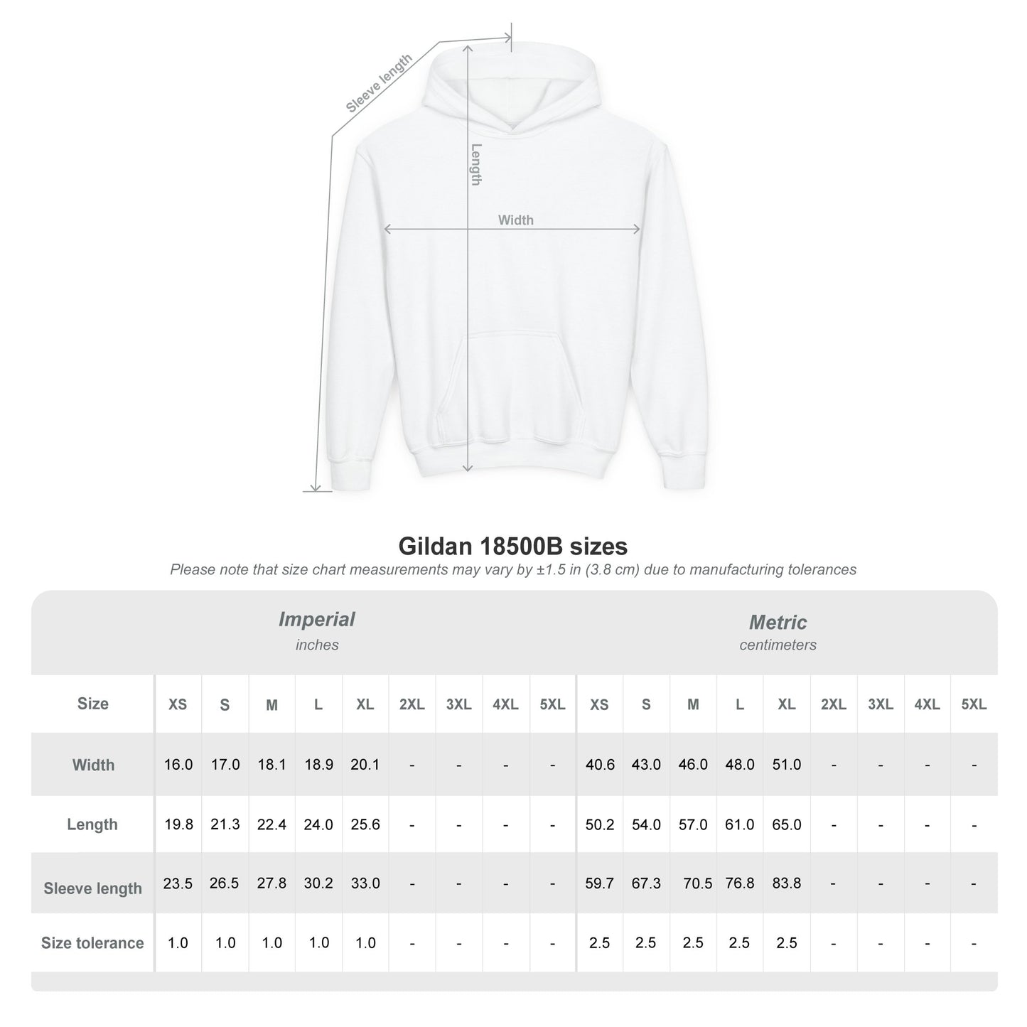Youth Hoodie — "Something Small, Something Legendary" Gold Foil Design