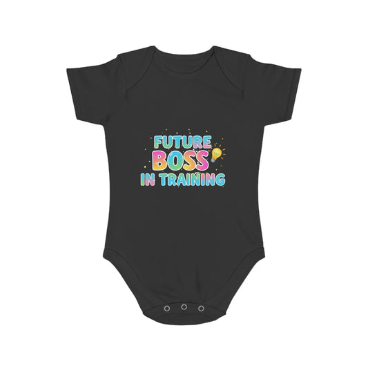 Future Boss Baby Bodysuit - Adorable Gift for Newborns, Baby Shower, Toddler Apparel, Future Leader, Cute and Funny Baby Clothes