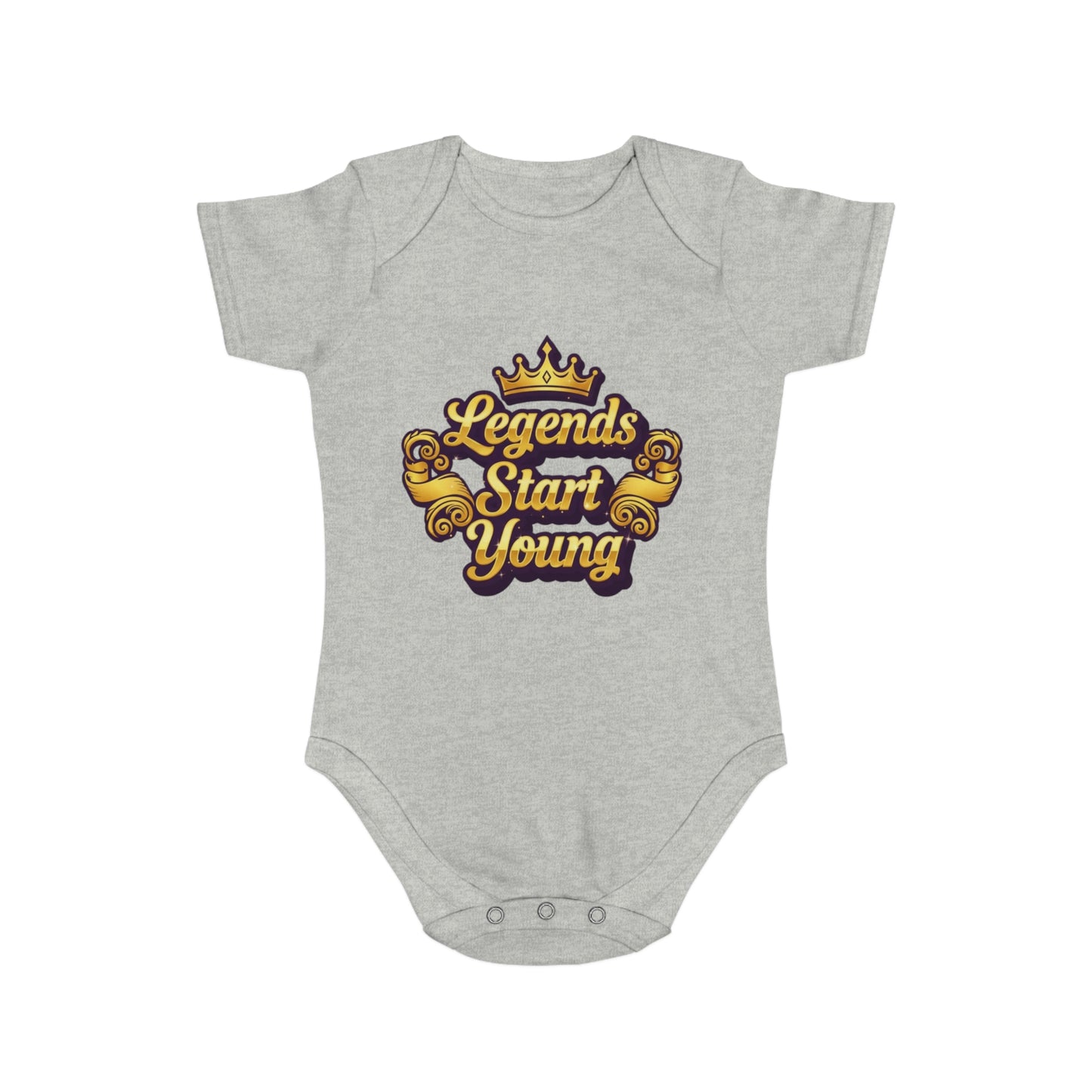 Legends Start Young Baby Bodysuit, Cute Baby Outfit, Newborn Gift, Baby Shower Gift, Toddler Apparel, Baby Clothes