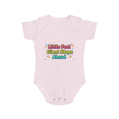 Cute Baby Bodysuit with Colorful Design, Perfect for Gifting, Newborn Essentials, Baby Shower, Every Day Wear, Little Feet, Giant [...]