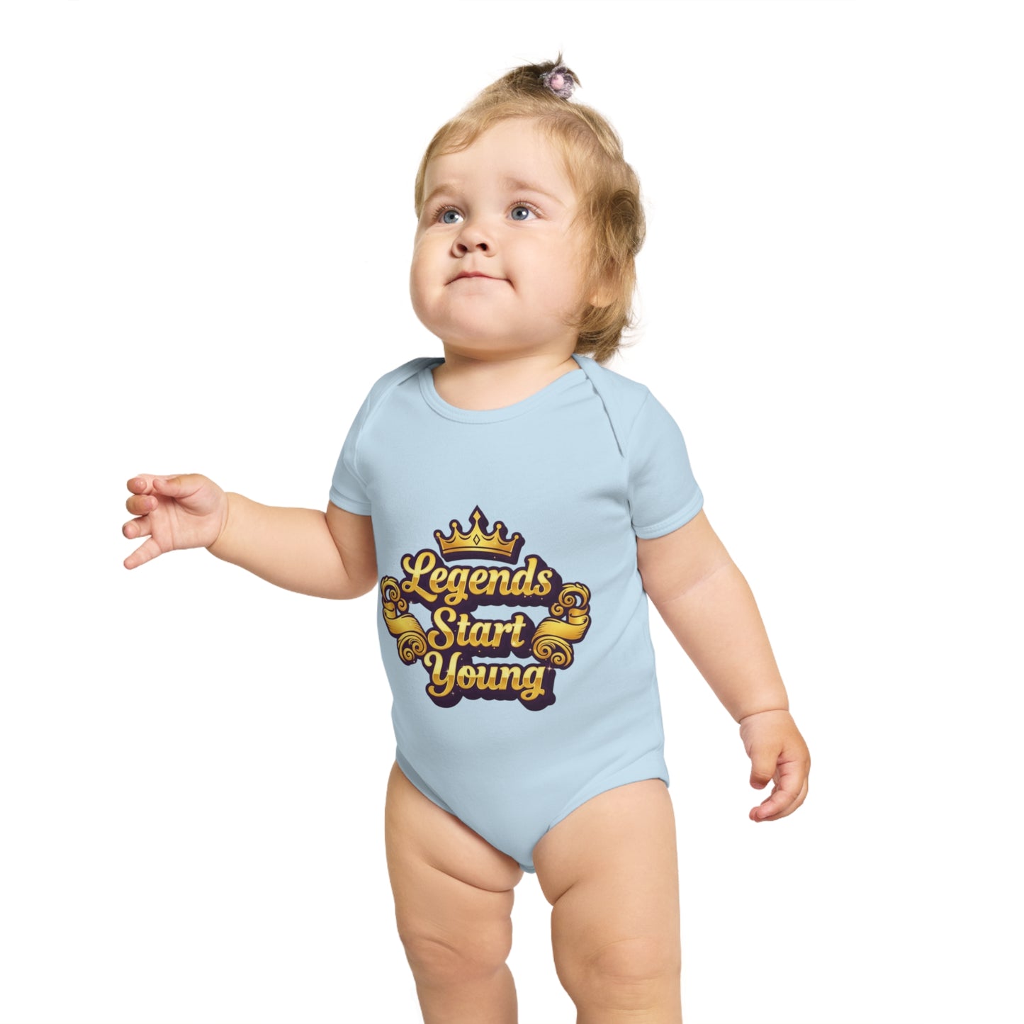 Legends Start Young Baby Bodysuit, Cute Baby Outfit, Newborn Gift, Baby Shower Gift, Toddler Apparel, Baby Clothes
