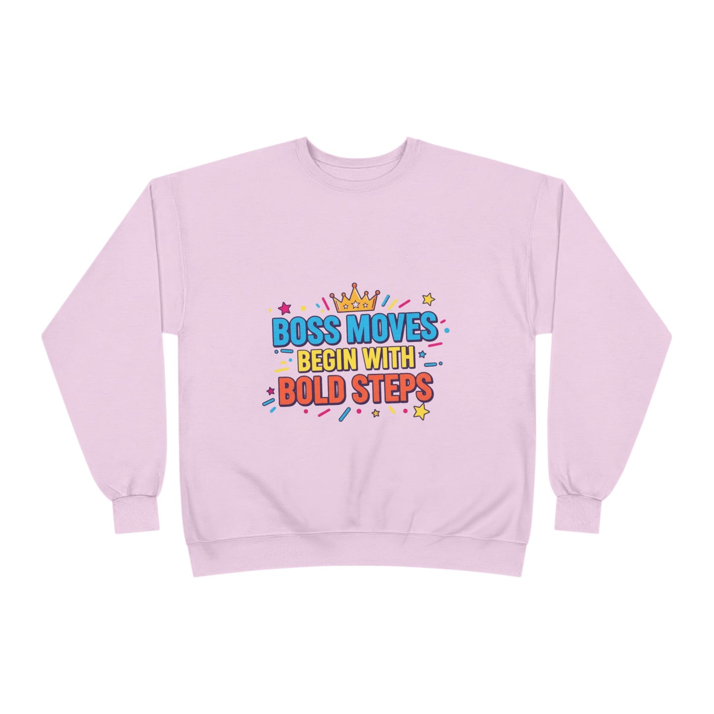 Bold Moves Eco-Friendly Crewneck Sweatshirt - Motivational Apparel for Bosses, Gifts for Entrepreneurs, Positive Vibes, Custom [...]