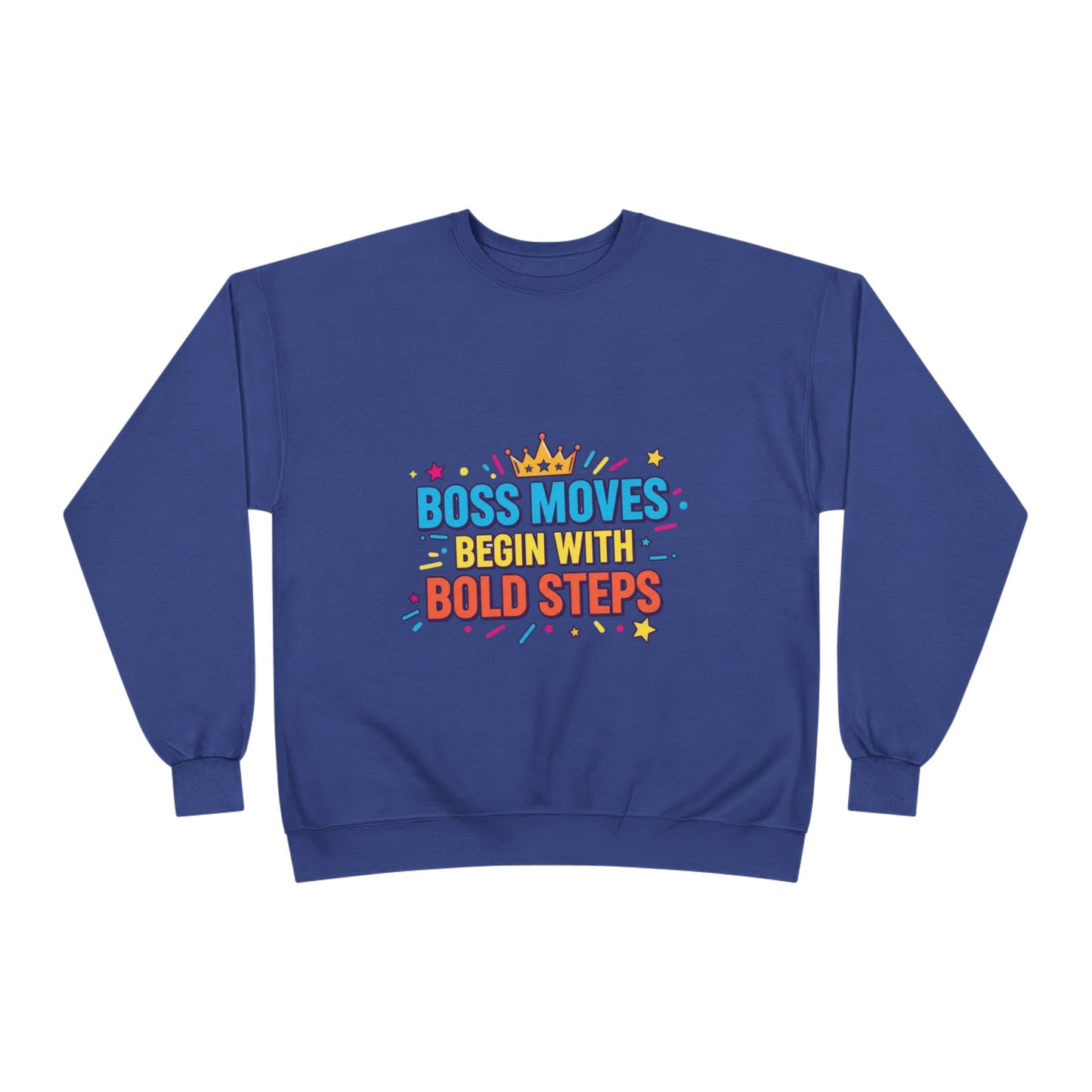 Bold Moves Eco-Friendly Crewneck Sweatshirt - Motivational Apparel for Bosses, Gifts for Entrepreneurs, Positive Vibes, Custom [...]