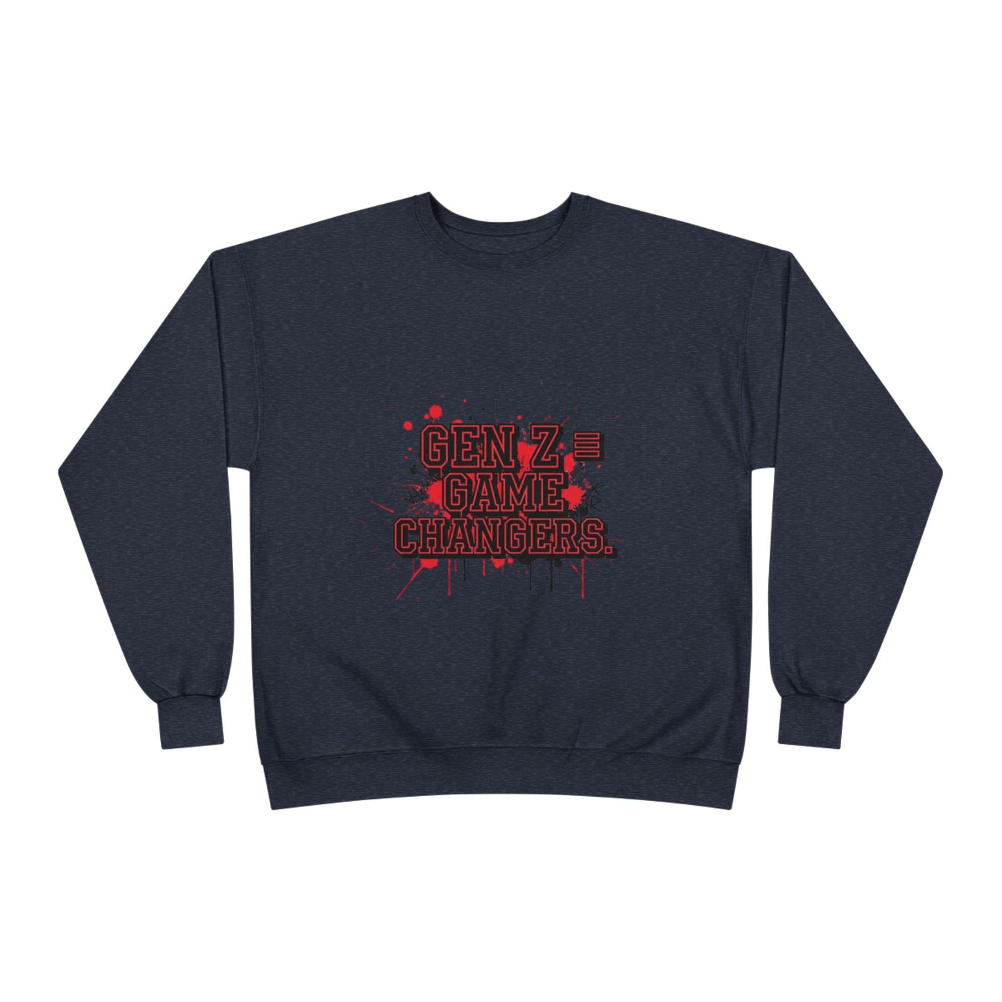 Gen Z Change Makers Eco-Friendly Sweatshirt, Unisex Pullovers, Casual Wear, Gift for Young Activists, Sustainable Fashion