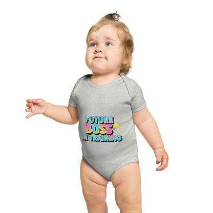 Future Boss Baby Bodysuit - Adorable Gift for Newborns, Baby Shower, Toddler Apparel, Future Leader, Cute and Funny Baby Clothes