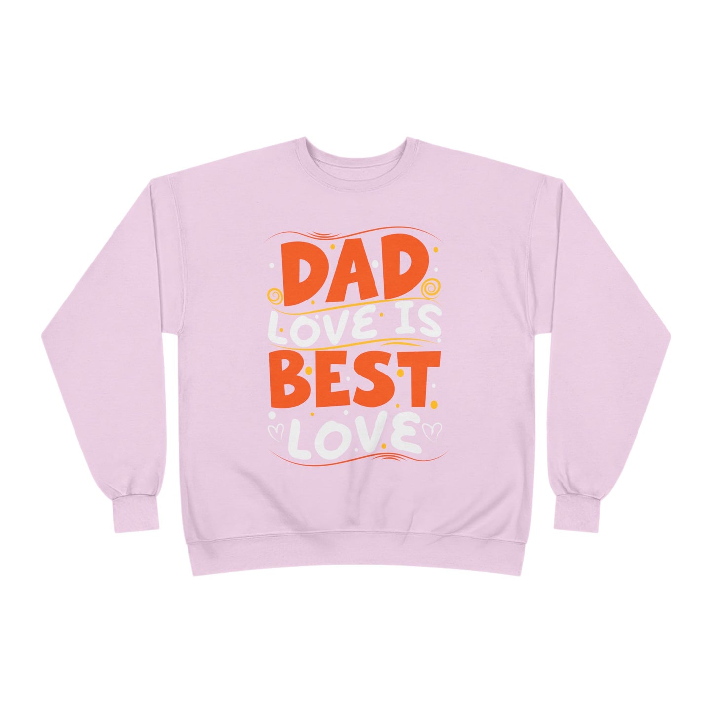 Dad Best Eco-Friendly Crewneck Sweatshirt, Perfect Gift for Father's Day, Unisex Sweatshirt, Cozy Wear, Family Celebration