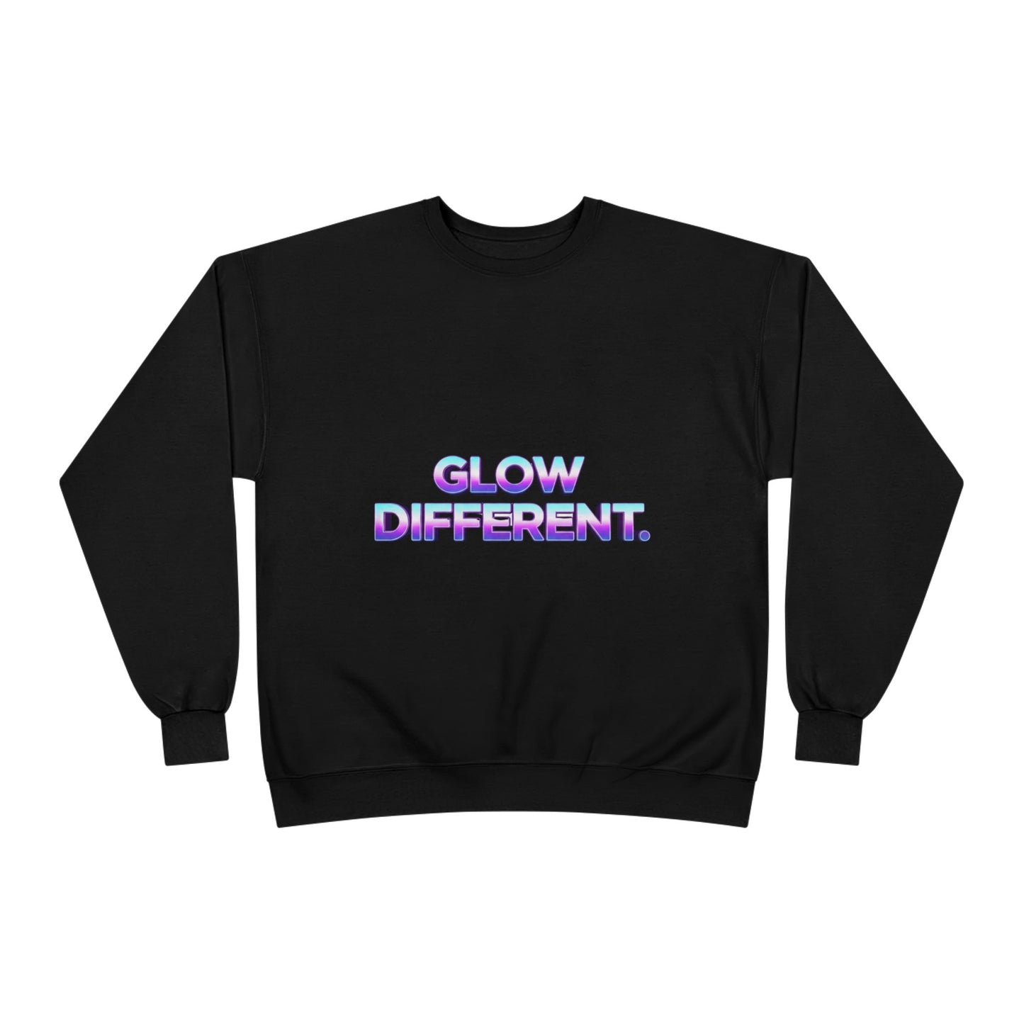 Glow Different Unisex Eco-Friendly Crewneck Sweatshirt, Cool Gift for Friends, Trendy Casual Wear, Cozy Fashion for All Occasions, [...]