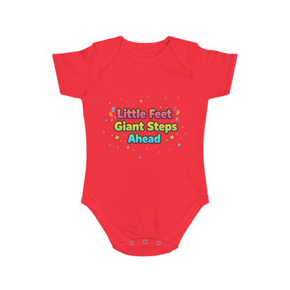 Cute Baby Bodysuit with Colorful Design, Perfect for Gifting, Newborn Essentials, Baby Shower, Every Day Wear, Little Feet, Giant [...]