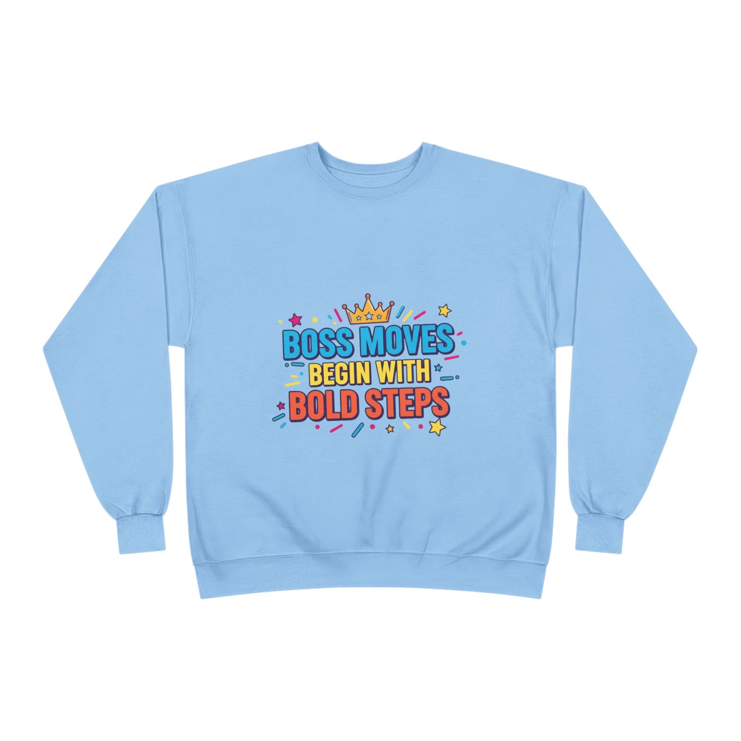 Bold Moves Eco-Friendly Crewneck Sweatshirt - Motivational Apparel for Bosses, Gifts for Entrepreneurs, Positive Vibes, Custom [...]