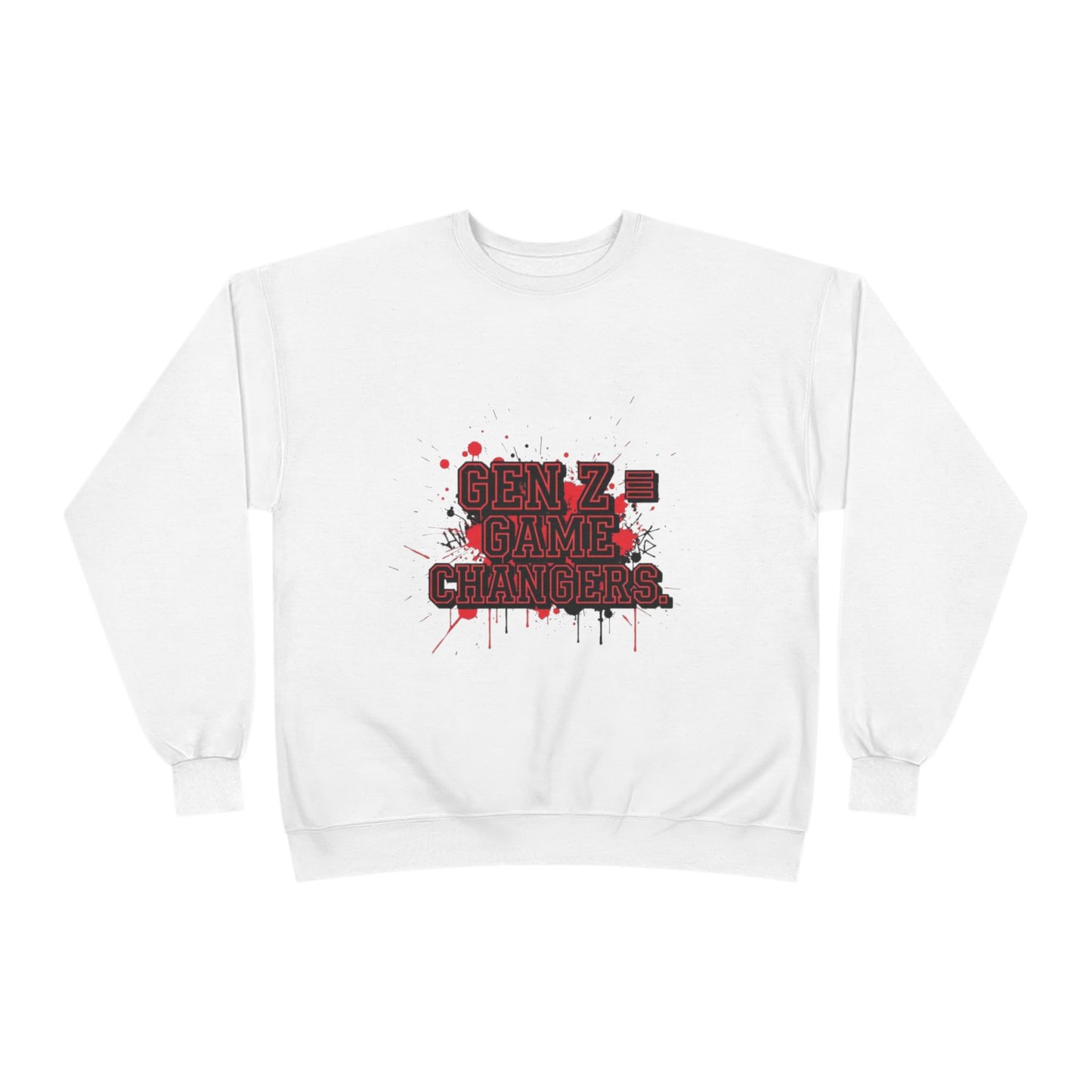 Gen Z Change Makers Eco-Friendly Sweatshirt, Unisex Pullovers, Casual Wear, Gift for Young Activists, Sustainable Fashion