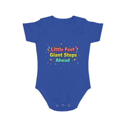 Cute Baby Bodysuit with Colorful Design, Perfect for Gifting, Newborn Essentials, Baby Shower, Every Day Wear, Little Feet, Giant [...]