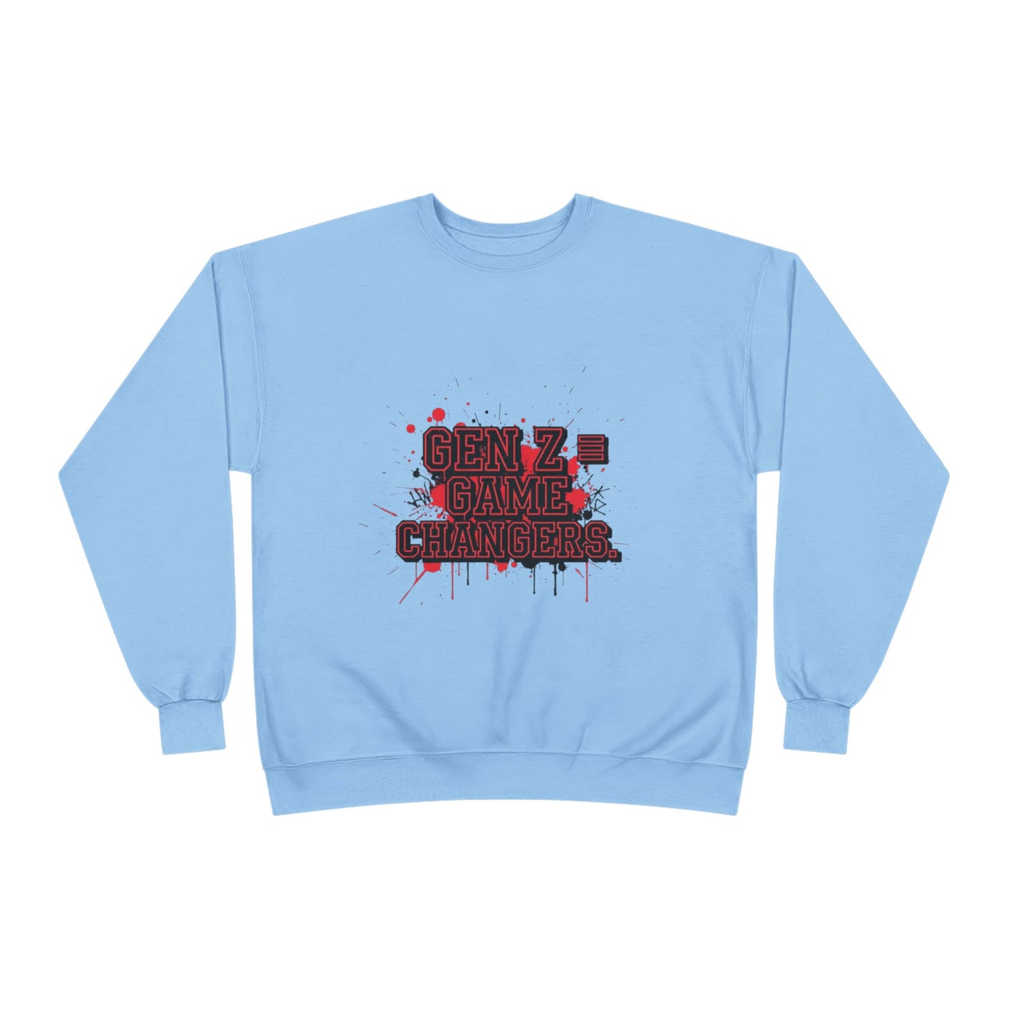 Gen Z Change Makers Eco-Friendly Sweatshirt, Unisex Pullovers, Casual Wear, Gift for Young Activists, Sustainable Fashion