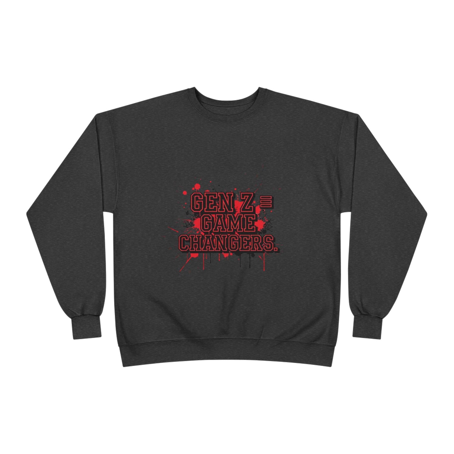 Gen Z Change Makers Eco-Friendly Sweatshirt, Unisex Pullovers, Casual Wear, Gift for Young Activists, Sustainable Fashion