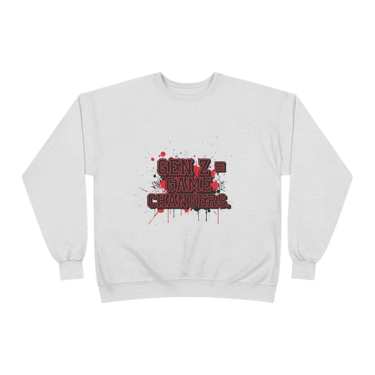 Gen Z Change Makers Eco-Friendly Sweatshirt, Unisex Pullovers, Casual Wear, Gift for Young Activists, Sustainable Fashion