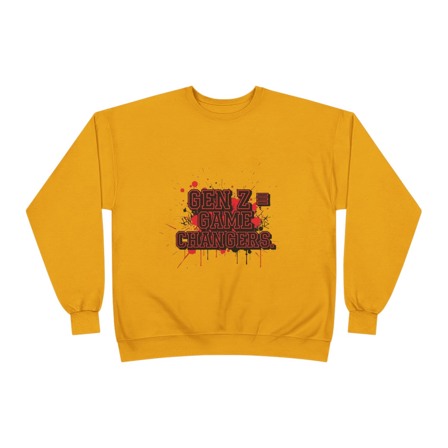 Gen Z Change Makers Eco-Friendly Sweatshirt, Unisex Pullovers, Casual Wear, Gift for Young Activists, Sustainable Fashion