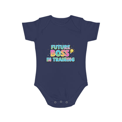 Future Boss Baby Bodysuit - Adorable Gift for Newborns, Baby Shower, Toddler Apparel, Future Leader, Cute and Funny Baby Clothes