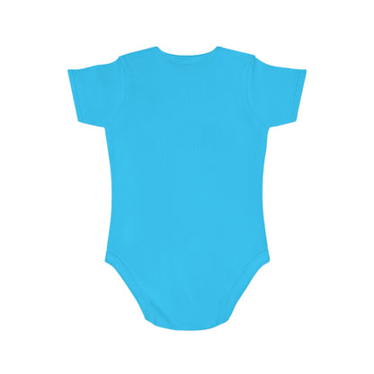 Powered by Milk & Dreams Baby Bodysuit, Cute Infant Outfit, Baby Shower Gift, Newborn Clothing, Cute Baby Gift, Short Sleeve Onesie