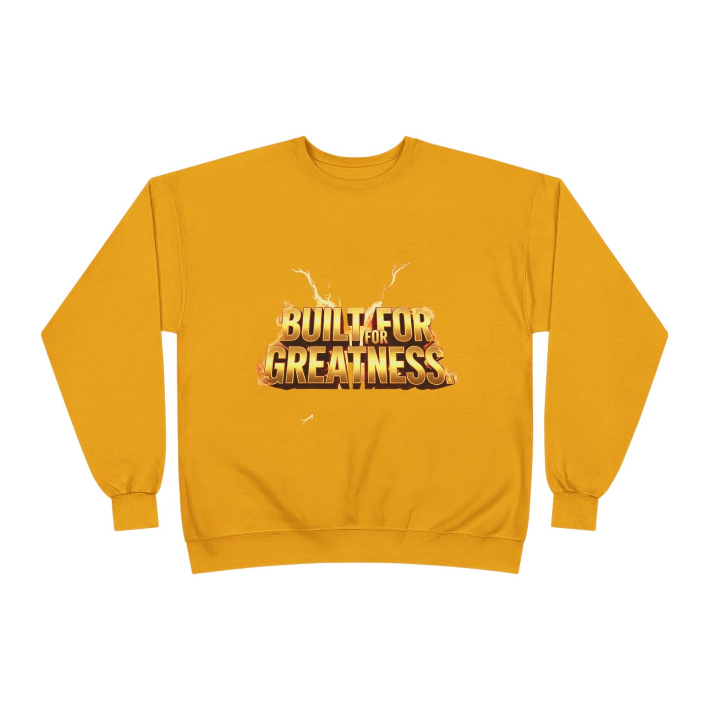 Built for Greatness Unisex EcoSmart Crewneck Sweatshirt, Motivational Sweater, Gift for Him/Her, Fitness Apparel, Cozy Casual Wear, [...]