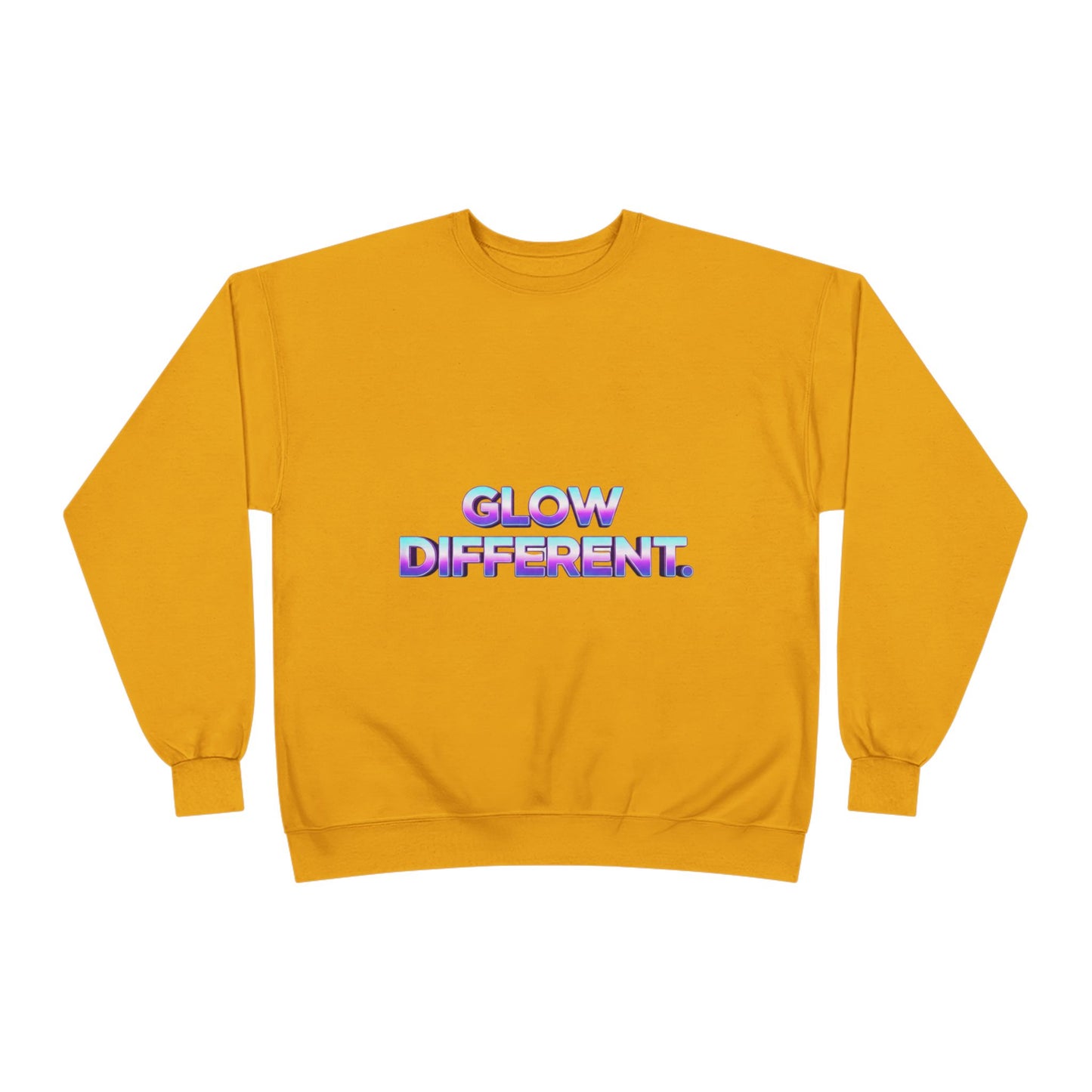 Glow Different Unisex Eco-Friendly Crewneck Sweatshirt, Cool Gift for Friends, Trendy Casual Wear, Cozy Fashion for All Occasions, [...]