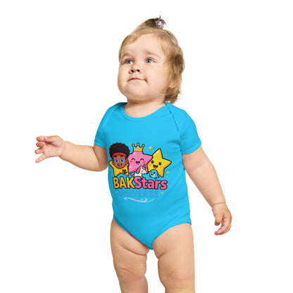 Colorful Baby Bodysuit with BAKStars Universe Design - Perfect Gift for Newborns, Baby Showers, Birthdays, Everyday Wear, and Playtime!