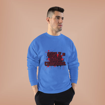 Gen Z Change Makers Eco-Friendly Sweatshirt, Unisex Pullovers, Casual Wear, Gift for Young Activists, Sustainable Fashion