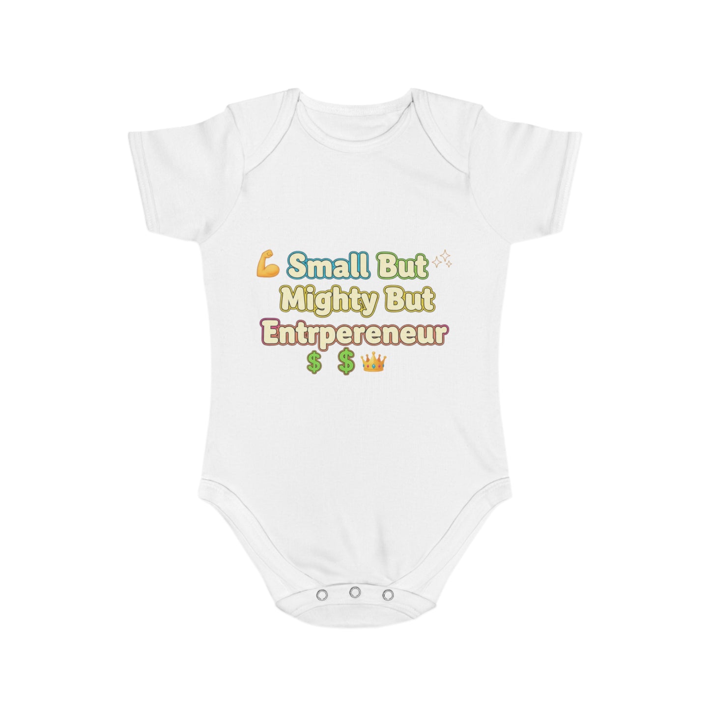 Adorable Baby Bodysuit, Perfect for Young Entrepreneurs, Custom Baby Outfit, Gift for New Parents, Playful Baby Clothes
