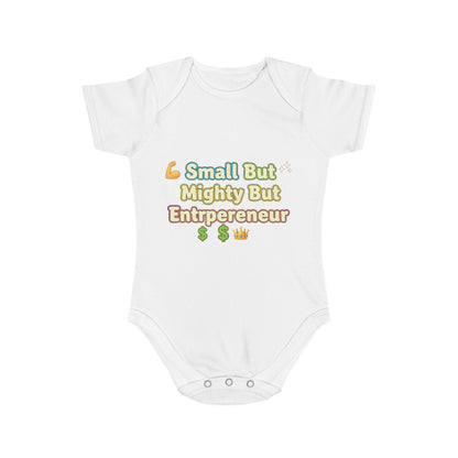 Adorable Baby Bodysuit, Perfect for Young Entrepreneurs, Custom Baby Outfit, Gift for New Parents, Playful Baby Clothes