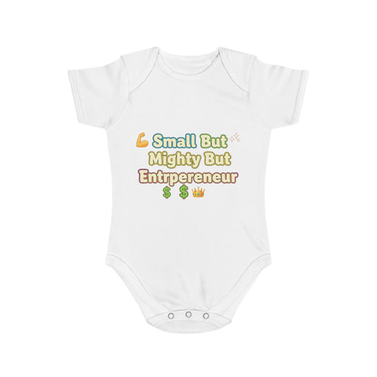 Adorable Baby Bodysuit, Perfect for Young Entrepreneurs, Custom Baby Outfit, Gift for New Parents, Playful Baby Clothes