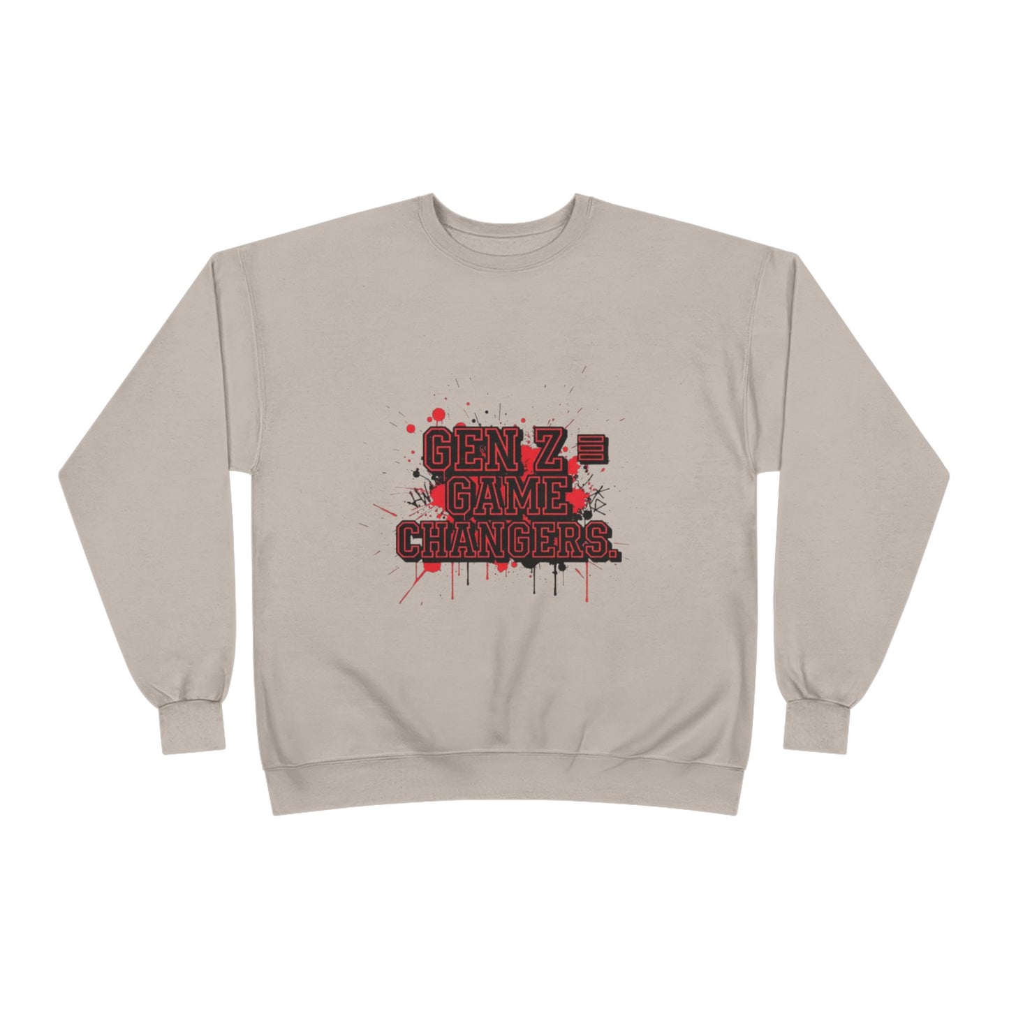 Gen Z Change Makers Eco-Friendly Sweatshirt, Unisex Pullovers, Casual Wear, Gift for Young Activists, Sustainable Fashion