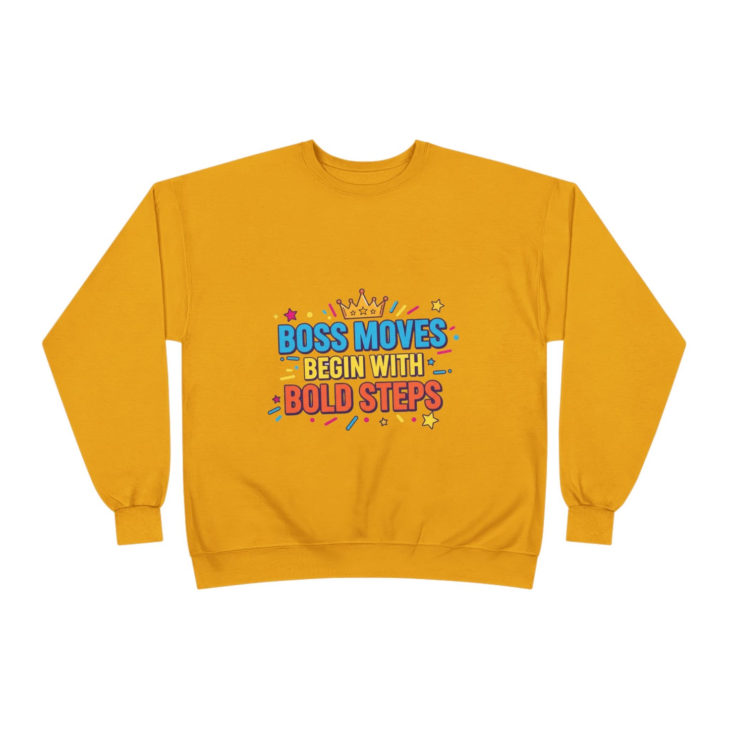 Bold Moves Eco-Friendly Crewneck Sweatshirt - Motivational Apparel for Bosses, Gifts for Entrepreneurs, Positive Vibes, Custom [...]