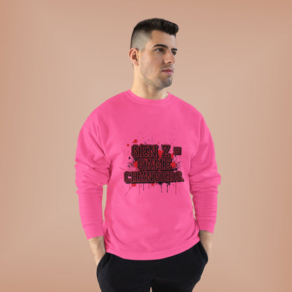 Gen Z Change Makers Eco-Friendly Sweatshirt, Unisex Pullovers, Casual Wear, Gift for Young Activists, Sustainable Fashion