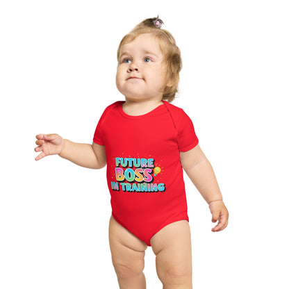 Future Boss Baby Bodysuit - Adorable Gift for Newborns, Baby Shower, Toddler Apparel, Future Leader, Cute and Funny Baby Clothes