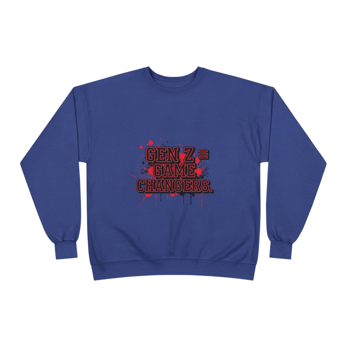 Gen Z Change Makers Eco-Friendly Sweatshirt, Unisex Pullovers, Casual Wear, Gift for Young Activists, Sustainable Fashion