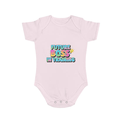 Future Boss Baby Bodysuit - Adorable Gift for Newborns, Baby Shower, Toddler Apparel, Future Leader, Cute and Funny Baby Clothes