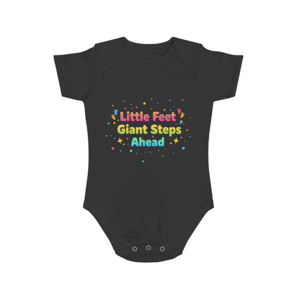 Cute Baby Bodysuit with Colorful Design, Perfect for Gifting, Newborn Essentials, Baby Shower, Every Day Wear, Little Feet, Giant [...]