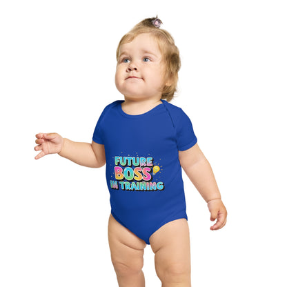 Future Boss Baby Bodysuit - Adorable Gift for Newborns, Baby Shower, Toddler Apparel, Future Leader, Cute and Funny Baby Clothes