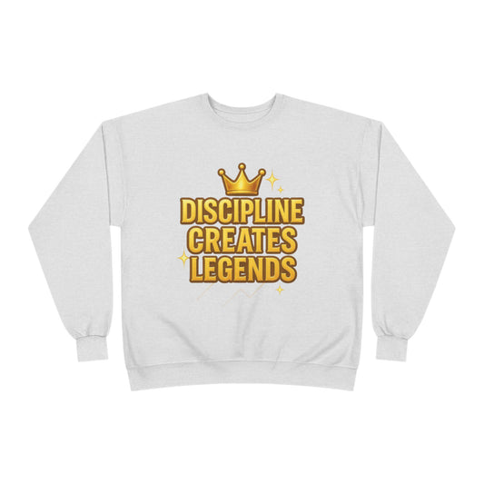 Inspirational Crewneck Sweatshirt - "Discipline Creates Legends" - Eco-Friendly Gift for Athletes, Motivation Sweatshirt, Unisex [...]