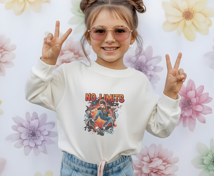 No Limits Skateboard Youth Crewneck Sweatshirt