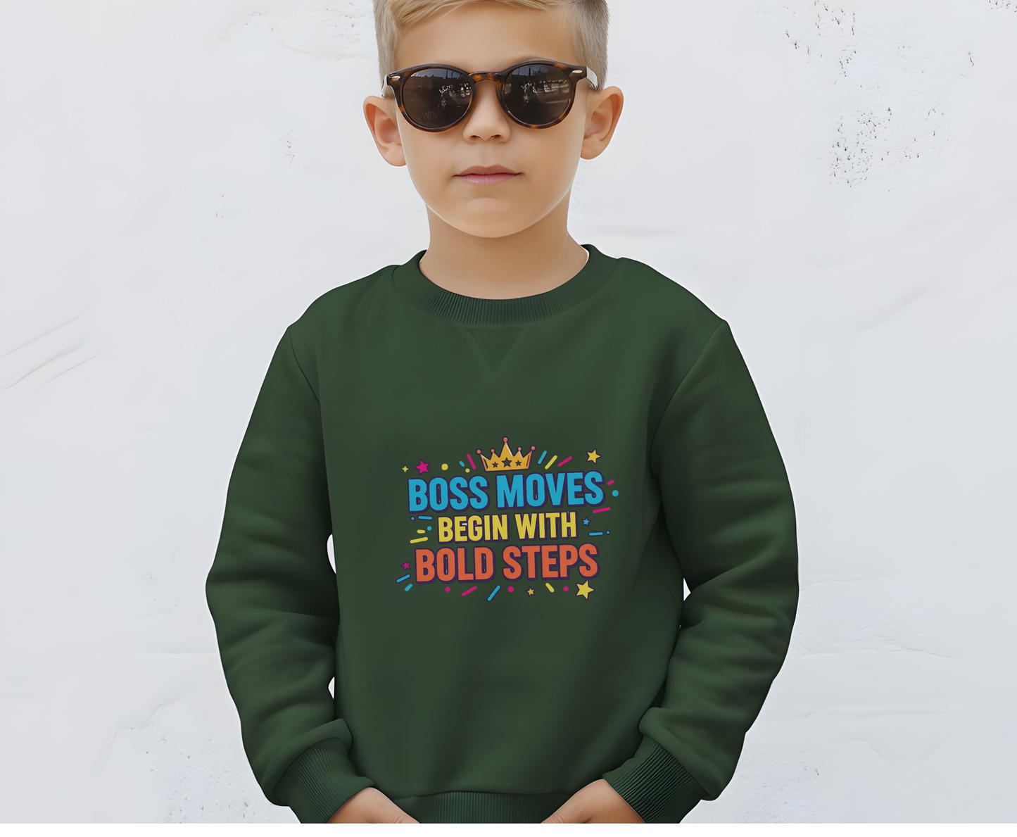 Bold Moves Eco-Friendly Crewneck Sweatshirt - Motivational Apparel for Bosses, Gifts for Entrepreneurs, Positive Vibes, Custom [...]