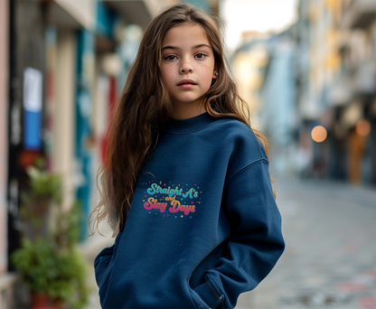 Unisex EcoSmart® Crewneck Sweatshirt with 'Straight A's and Slay Days' Design | Cozy Gift for Students, Graduation, Motivational Wear, [...]