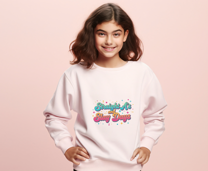 Unisex EcoSmart® Crewneck Sweatshirt with 'Straight A's and Slay Days' Design | Cozy Gift for Students, Graduation, Motivational Wear, [...]