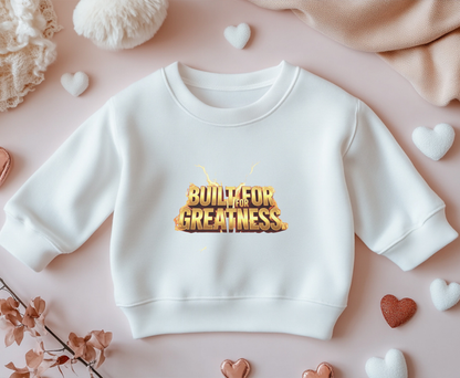 Built for Greatness Unisex EcoSmart Crewneck Sweatshirt, Motivational Sweater, Gift for Him/Her, Fitness Apparel, Cozy Casual Wear, [...]