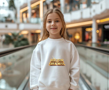Built for Greatness Unisex EcoSmart Crewneck Sweatshirt, Motivational Sweater, Gift for Him/Her, Fitness Apparel, Cozy Casual Wear, [...]