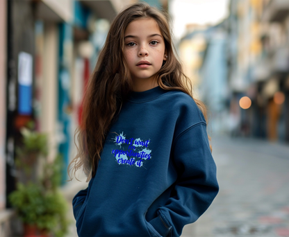 Motivational Crewneck Sweatshirt - Unisex EcoSmart Apparel, Relaxed Fit, Inspirational Quote, Comfortable Style for All Occasions