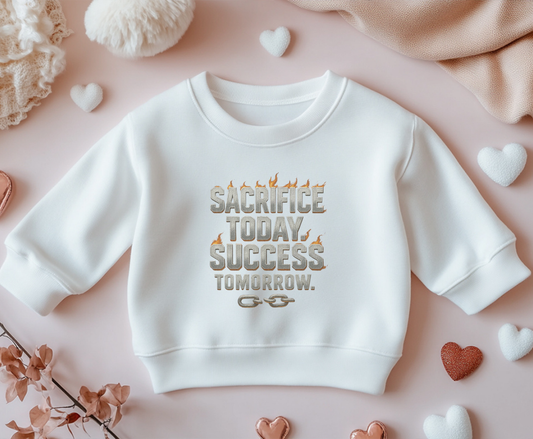 Motivational Eco-Friendly Sweatshirt | Unisex Crewneck | Perfect for Athletes, Students, Gifts, Casual Wear