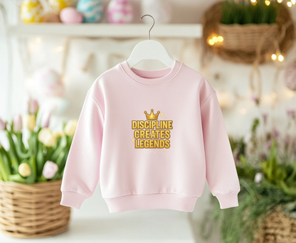 Inspirational Crewneck Sweatshirt - "Discipline Creates Legends" - Eco-Friendly Gift for Athletes, Motivation Sweatshirt, Unisex [...]
