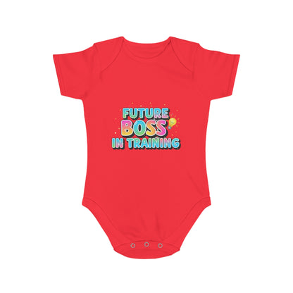 Future Boss Baby Bodysuit - Adorable Gift for Newborns, Baby Shower, Toddler Apparel, Future Leader, Cute and Funny Baby Clothes