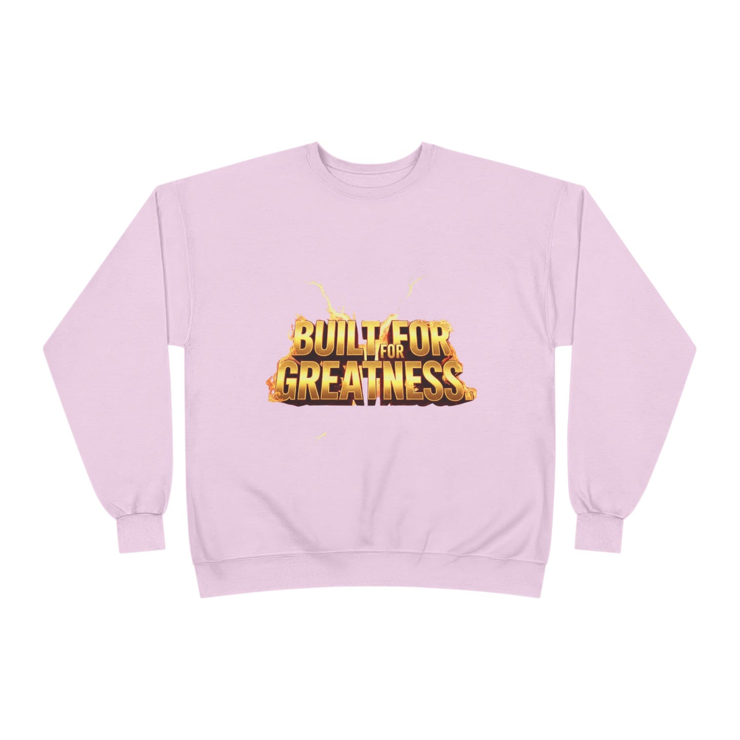 Built for Greatness Unisex EcoSmart Crewneck Sweatshirt, Motivational Sweater, Gift for Him/Her, Fitness Apparel, Cozy Casual Wear, [...]