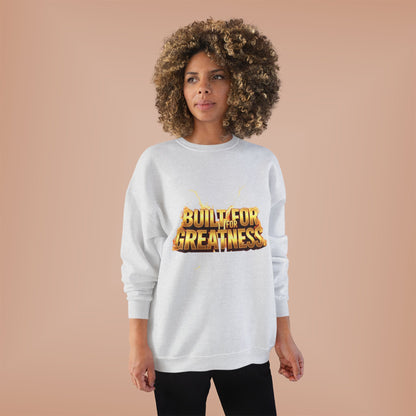 Built for Greatness Unisex EcoSmart Crewneck Sweatshirt, Motivational Sweater, Gift for Him/Her, Fitness Apparel, Cozy Casual Wear, [...]